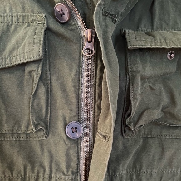 Crewcuts Field Mechanic Green Utility Jacket Size 6-7 - Picture 5 of 7